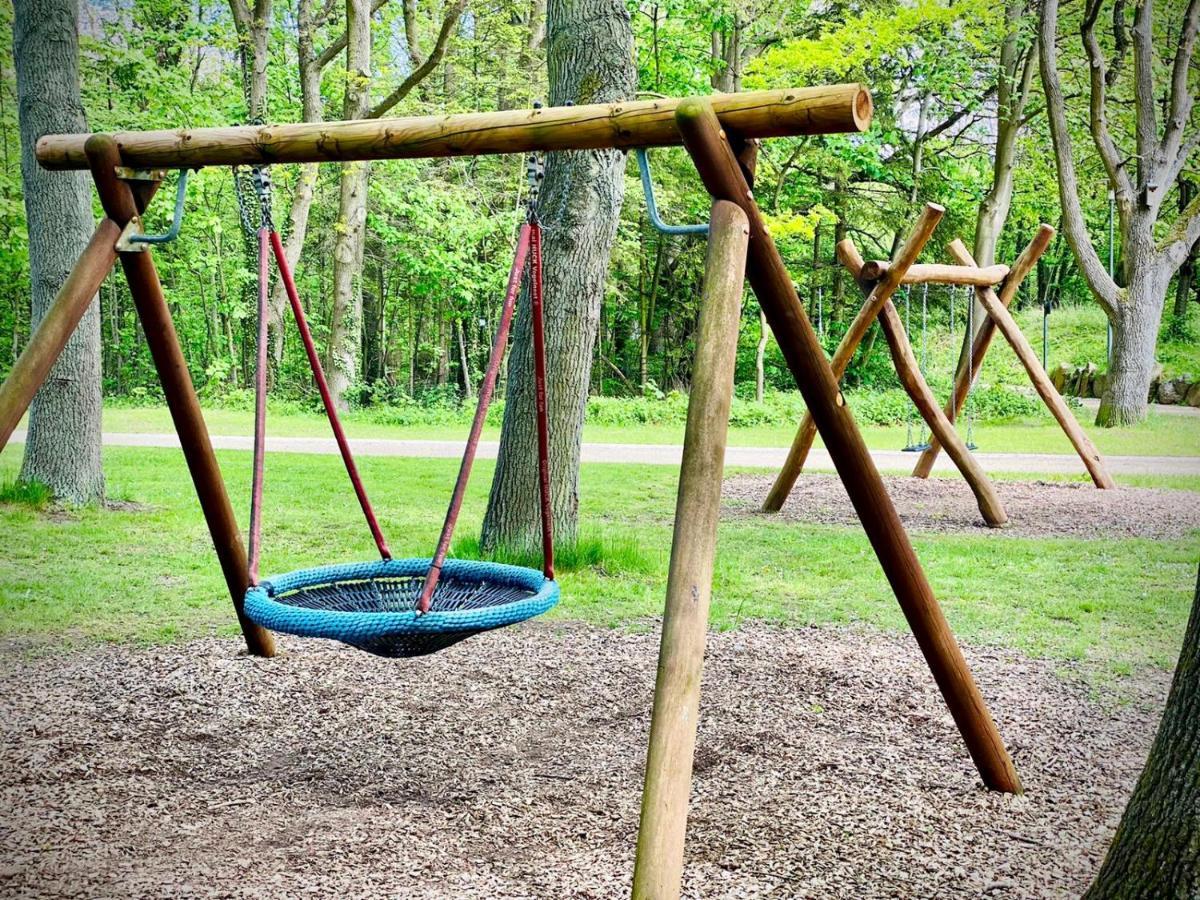 Fewo Panoramadeck Familien-Strandnah-Garten-Hunde-Sport-Und Schwimmbadnah-Hansapark Leilighet Sierksdorf Eksteriør bilde